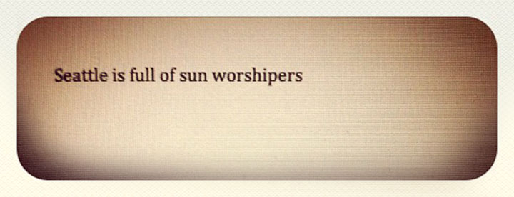 sunworshipers